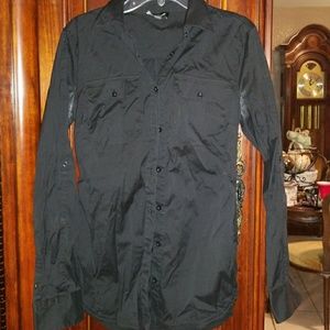 Black Button Down